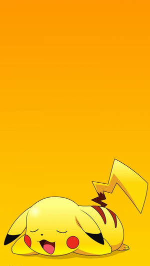 Lovely Sleeping Pokemon Iphone Wallpaper