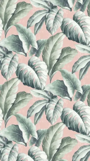 Lovely Tropical Aesthetic Wallpaper