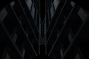 Low Angle Black Building Pc Wallpaper