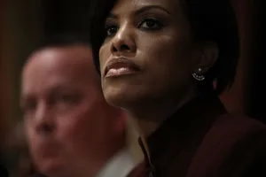 Low-angle Stephanie Rawlings Blake Wallpaper