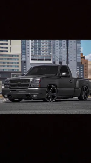 Low Truck Chevrolet Silverado 1500 Wallpaper
