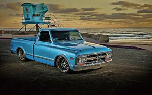Low Truck For Short-term Deliveries Wallpaper
