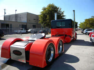 Low Truck Peterbilt 359 Wallpaper