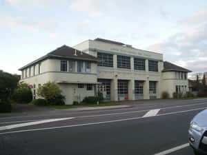 Lower Hutt Central Fire Station Building Wallpaper