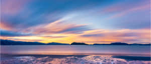 Lower Hutt Sunset Silhouette Wallpaper