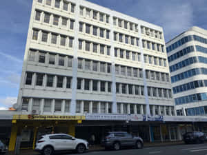 Lower Hutt Urban Street Scene Wallpaper