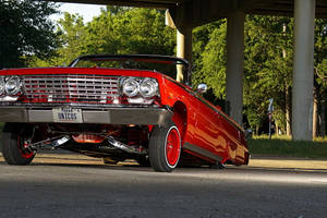 Lowrider Front Suspension Wallpaper