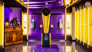 Lsu Football Trophy Room Wallpaper