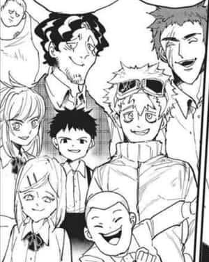 Lucas From The Promised Neverland Anime Posing Confidently Wallpaper