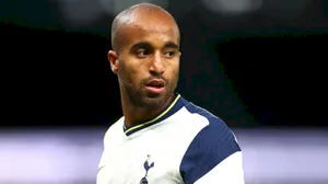 Lucas Moura Looking To The Side Wallpaper