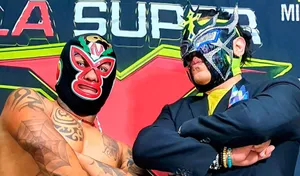 Luchadores Poseat Event Wallpaper