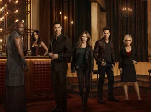 Lucifer Cast Hd Wallpaper