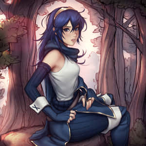 Lucina Sitting Down Wallpaper