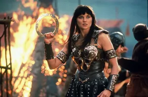 Lucy Lawless Movie Scene Wallpaper