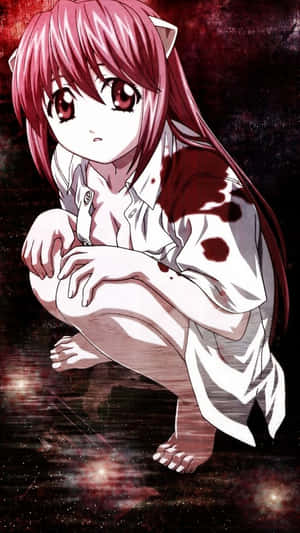 Lucy, The Powerful Diclonius From Elfen Lied Wallpaper