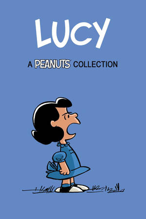 Lucy Van Pelt Blue Poster Wallpaper