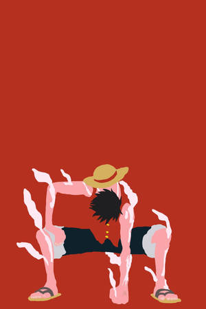 Luffy 4k Vector Art Wallpaper