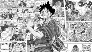 Luffy D Monkey Manga Wallpaper