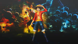 Luffy_ Full_ Body_ Epic_ Background Wallpaper