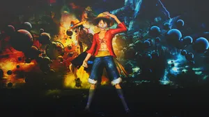 Luffy_ Full_ Body_ Epic_ Background Wallpaper