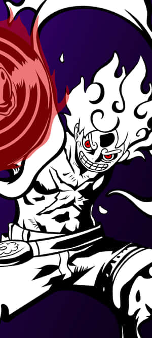 Luffy Gear5 Artworki Phone Wallpaper Wallpaper