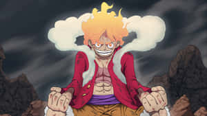 Luffy Gear5 Power Up4 K Wallpaper