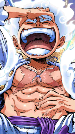 Luffy Gear5 Transformation Wallpaper