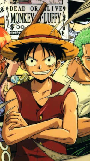 Luffy On The Iphone Wallpaper