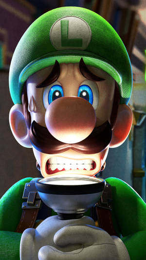 Luigi's Mansion 3 Portrait Of Luigi Wallpaper