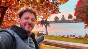 Luisito Comunica Autumn Travels Wallpaper