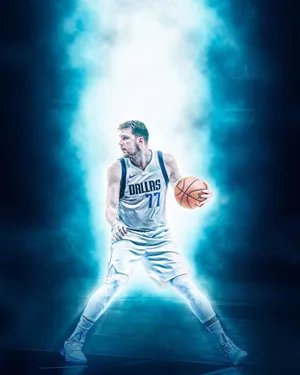 Luka Doncic Dallas 77 Wallpaper