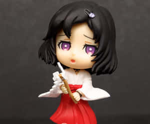 Luka Urushibara Smiling In A Serene Environment Wallpaper