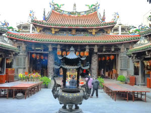 Lukang Mazu Temple, Taiwan's Historical Landmark Wallpaper