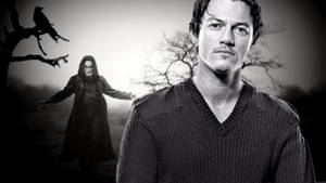 Luke Evans The Raven Wallpaper