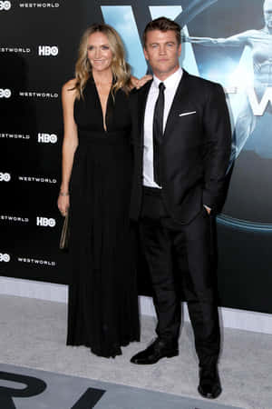 Luke Hemsworth Event Appearance Wallpaper