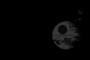 Luke Skywalker Destroys The Death Star Ii Wallpaper