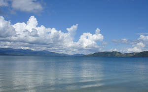 Luminous Ocean View Wallpaper