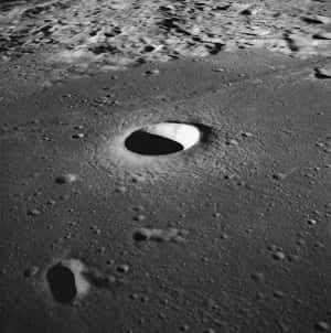 Lunar_ Crater_ Closeup Wallpaper