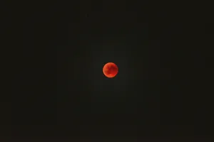 Lunar Eclipse Red Moon Wallpaper