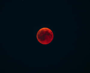 Lunar Eclipse Red Moon Wallpaper