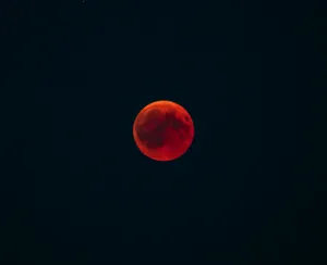Lunar Eclipse Red Moon Wallpaper