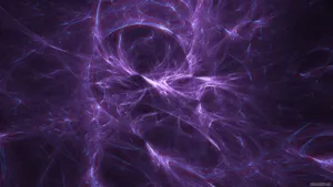 Lunar Eclipse With Ultraviolet Lights Wallpaper