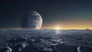 Lunar_ Horizon_at_ Dusk Wallpaper