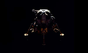 Lunar Module In Space Wallpaper