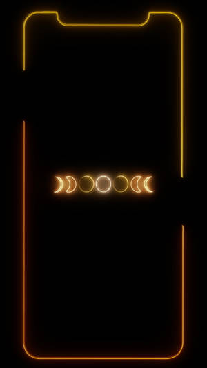 Lunar Neon Aesthetic Iphone Wallpaper