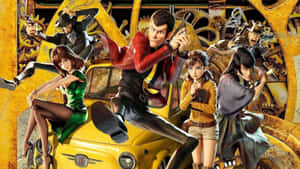 Lupin I I I Animated Characters Adventure Wallpaper