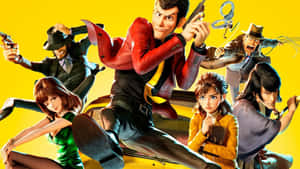 Lupin I I I The First Animated Characters Wallpaper