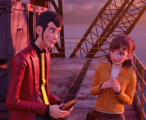 Lupin I I Iand Laetitia Bresson Sunset Scene Wallpaper