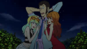 Lupin I I Iwith Fujikoand Rebecca Wallpaper