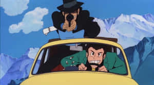 Lupin Iii And Friends In An Action-packed Adventure At The Castle Of Cagliostro Wallpaper